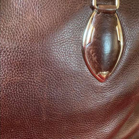 Elie Tahari vintage style leather doctor bag purse - Picture 15 of 16